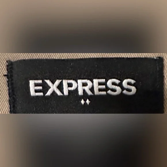 EXPRESS size 4 REGULAR tan pants. NWT. - Picture 3 of 5